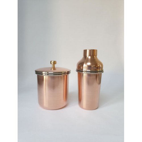Ice bucket best sale and cocktail shaker